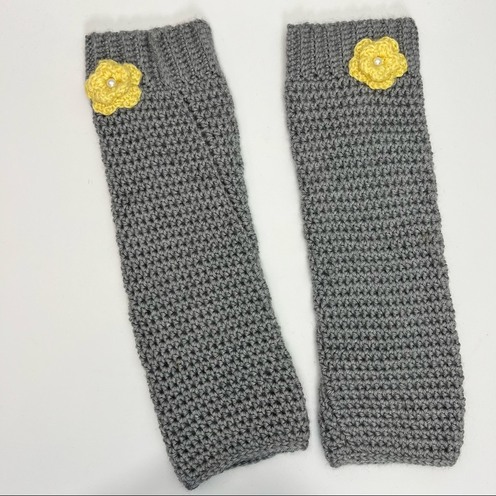 Handmade Crochet Boot Socks Leg Warmers
